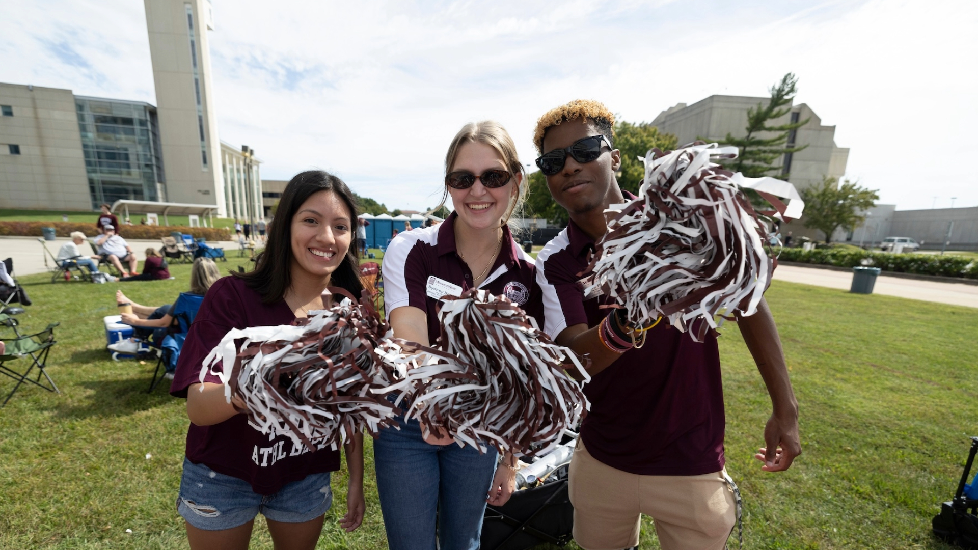 Students at MSU Celebrating