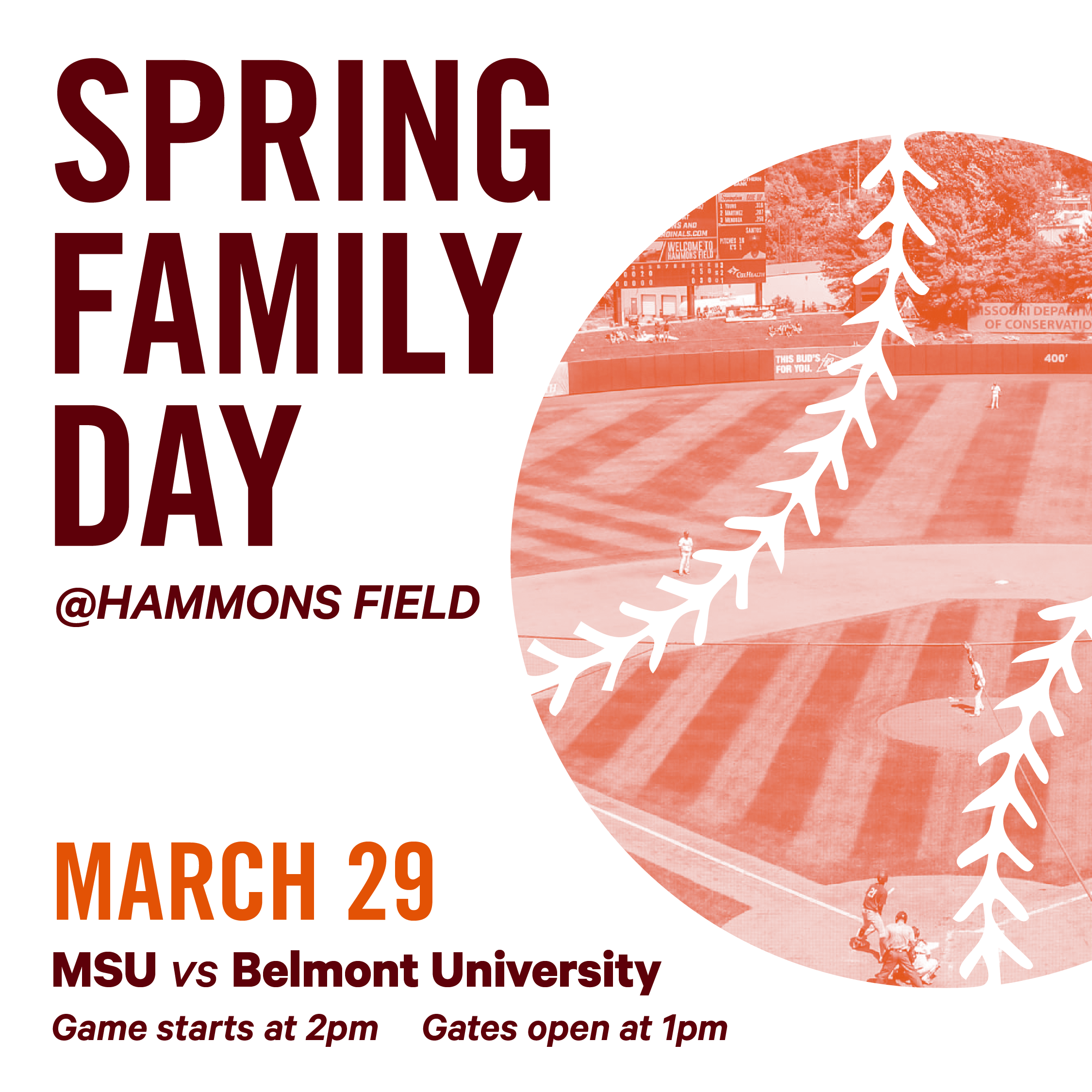 Spring Family Day Info Graphic