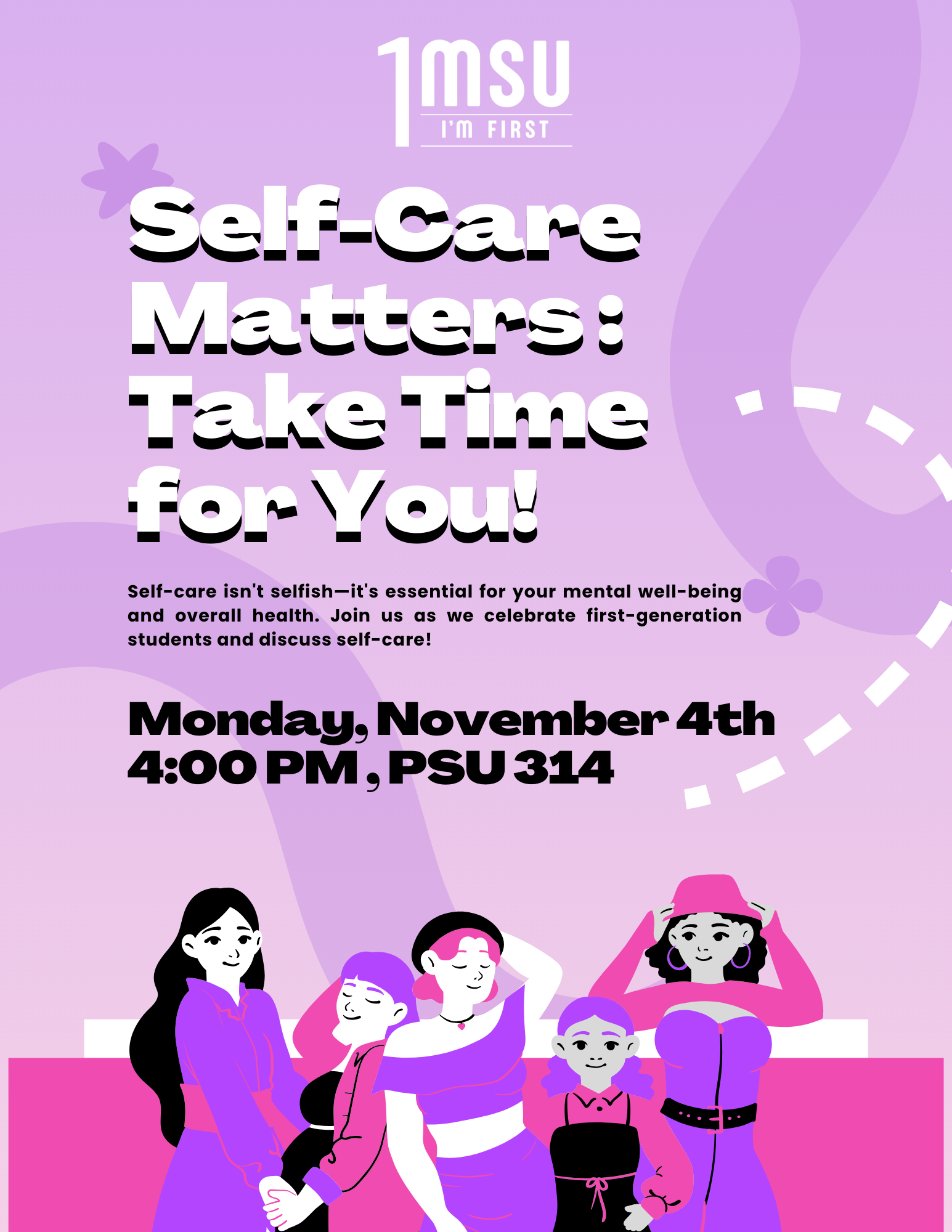 Self-Care Matters flyer