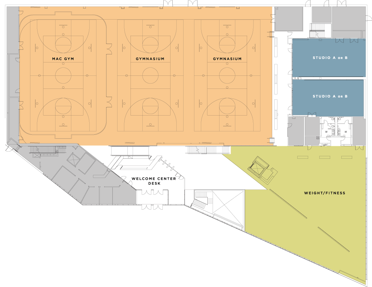 Community Recreation Center Floor Plans | Viewfloor.co