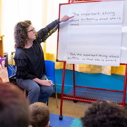 Dr. Tammi Davis, associate professor in childhood education and family studies